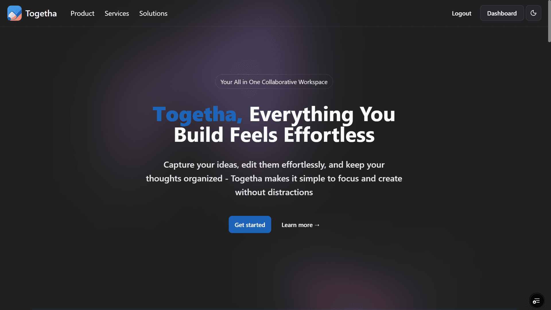 Togetha real-time collaboration whiteboard